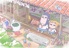 大人気TVアニメ『ポプテピピック』デジタルコンテンツ配信ならびに、「しゃべってdキャラとり放題」「マチ★キャラとり放題 forスゴ得」でのプレゼントキャンペーン開催に関するお知らせ