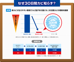 黒カビ発生度合い