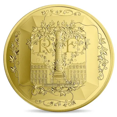 500・50ユーロ金貨　裏面