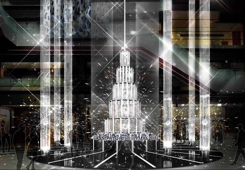 『Grand Wish Christmas ２０１８』
～　sparkling (スパークリング) ～
２０１８年１１月８日（木）～１２月２５日（火）開催