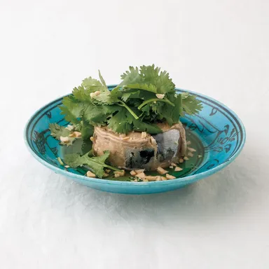 パクチーまみれwithナッツ