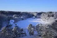 【青森屋】冬の公園 俯瞰