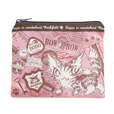 3,160円でファスナーポーチラベル柄