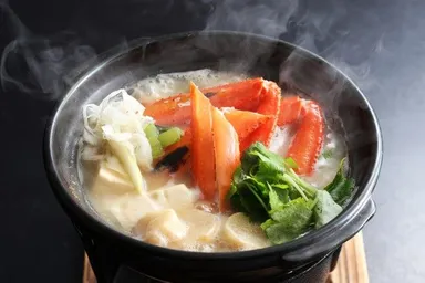 期間限定　朝食香住ガニ入り味噌汁