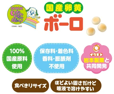 NHKいないいないばあっ！　国産卵黄ボーロ(2)