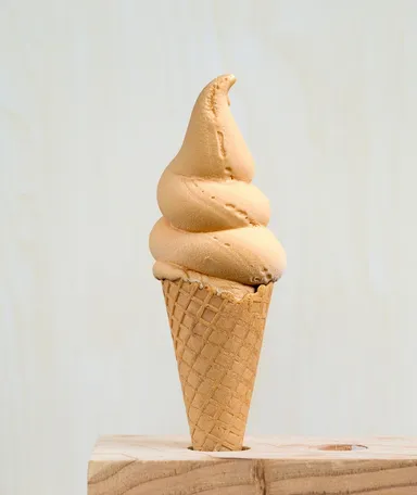 ほうじ茶ソフト