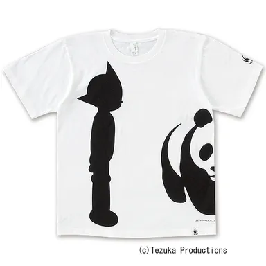 アトム×パンダTシャツ「出逢い」