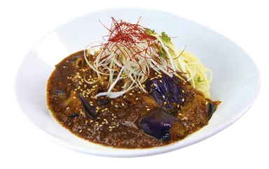 秋茄子炸醤麺