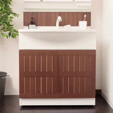 デコウッドタイル　ウォールナット