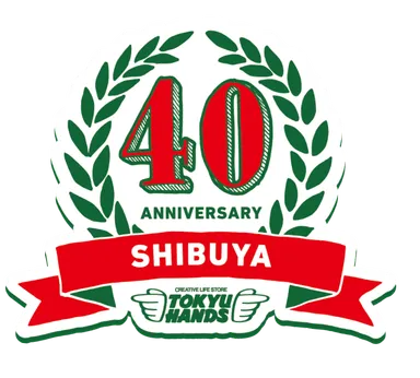 渋谷店40周年ロゴ