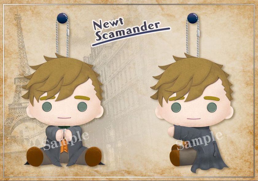 『ファンタスティック・ビーストと黒い魔法使いの誕生』より
ニュート・スキャマンダー、ニフラー、ゲラート・グリンデルバルドが
ぴたぬいになって登場！