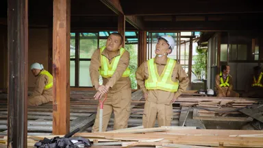 リバイブ×カミナリ「建てる仕事、壊す仕事」編