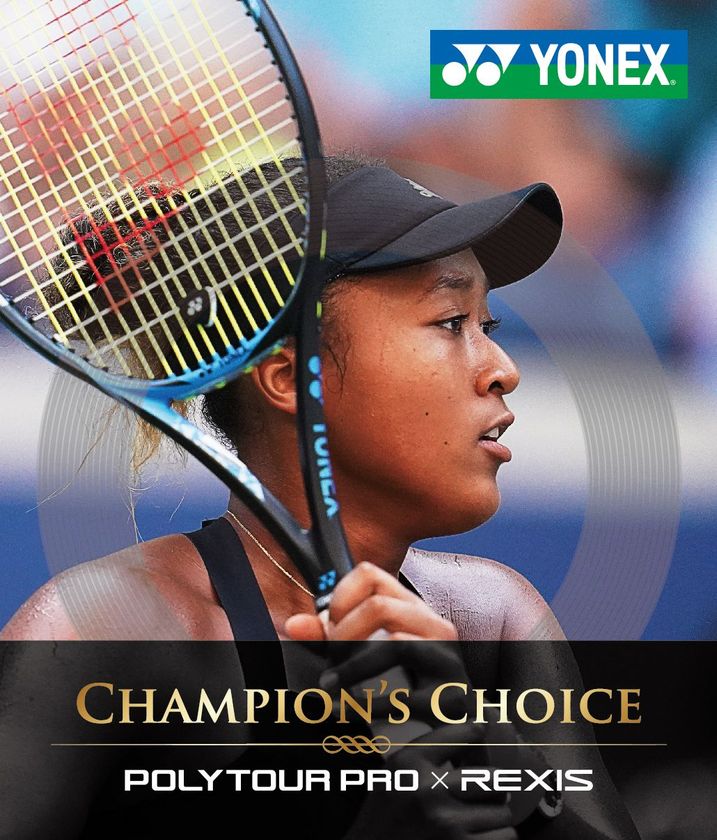 ―大坂なおみ全米オープン優勝記念―
大坂使用ハイブリッドテニスストリング
「ポリツアープロ × レクシス」
2018年10月上旬より数量限定発売