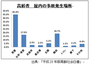 高齢者の事故発生場所