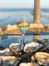 牡蠣とオーガニックワイン