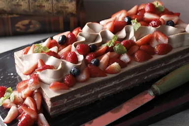 チョコレートショートケーキ