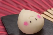 かわいいオバケの上生菓子「おばけちゃん」