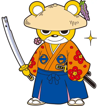 泉南市マスコットキャラクター「泉南熊寺郎」