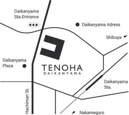 TENOHA DAIKANYAMA 地図