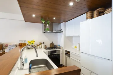 ホーローキッチンでお掃除ラクラク