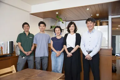 野口邸の施工担当スタッフ