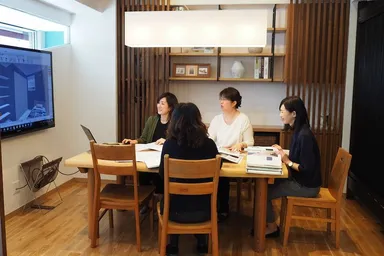 打ち合わせ風景