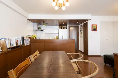 撮影にも映える野口様らしいキッチン空間へ