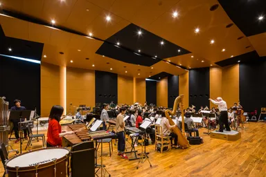 ウィンドアンサンブルリハーサル風景