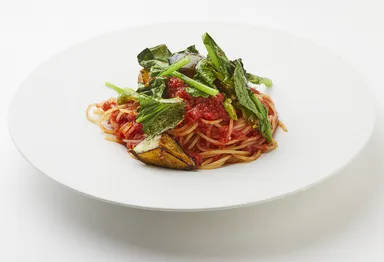 「江戸東京野菜のトマトソース」（ＲＩＳＴＯＲＡＮＴＥ ＨｉＲｏ ＣＥＮＴＲＯ）