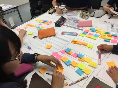 品川女子学院でのワークショップの様子 3