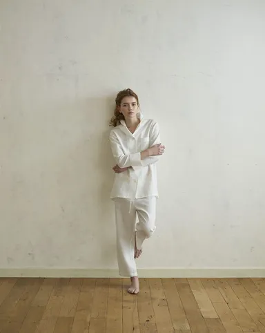 パジャマ_テーラーカラー