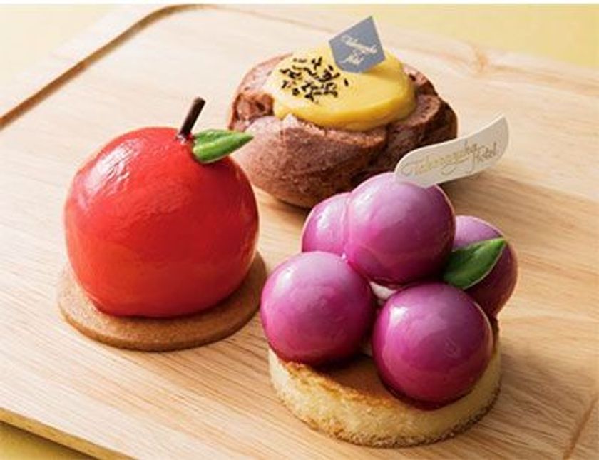 ぶどう、りんご、安納芋のかわいいフォルムと味わいで
“収穫の季節”を感じる「秋限定スイーツ」3種が登場
2018年10月1日（月）～11月30日（金）