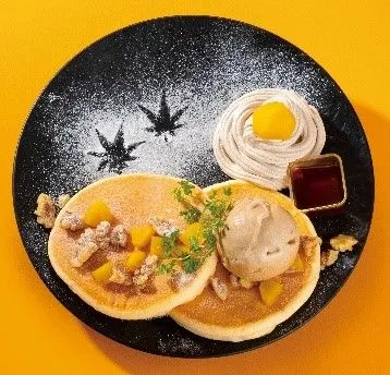 【PANCAKE ROOM】モンブランパンケーキ