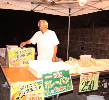 おばけメイクのパン屋さん