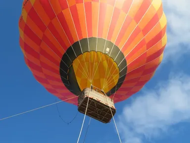 リターン例　熱気球体験