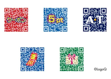 “デザイン入りQRコード”サンプル1