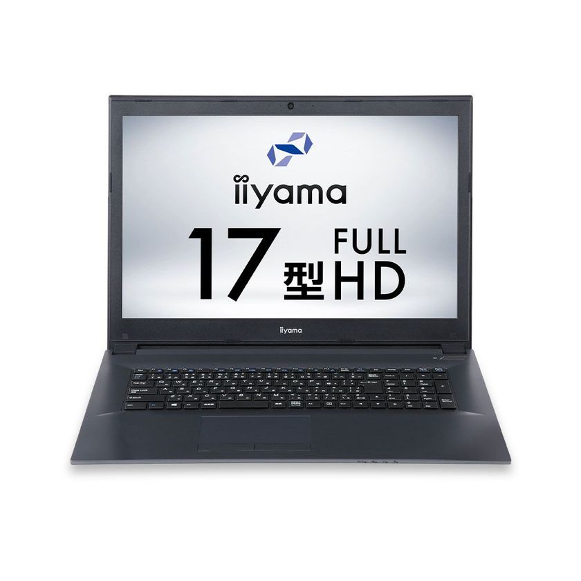 iiyama PC「STYLE∞（スタイル インフィニティ）」より
コストパフォーマンスに優れた
大画面17.3型フルHD液晶搭載ノートパソコンを発売
