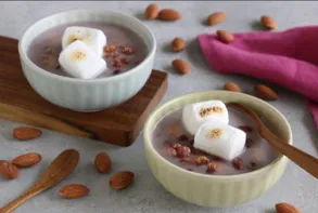 アーモンドミルクしるこ