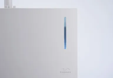 加湿量によってLEDの明るさが変化