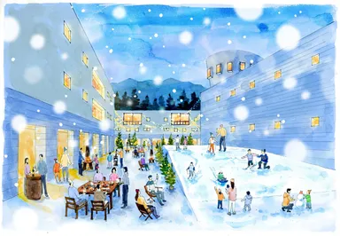 【リゾナーレ八ヶ岳】ミニゲレンデイメージ