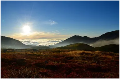 室堂平から見る夕景