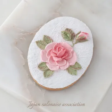 3Dアンティークローズクッキー