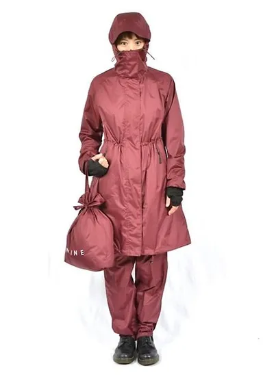 ハローエンジェル レインコート　着用イメージ