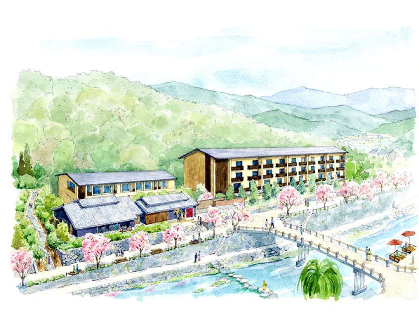 山口県・長門湯本温泉　
温泉旅館「星野リゾート　界 長門」着工のお知らせ