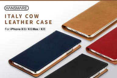 HANSMARE iPhone XS / XS Max / XR用 本革製 ケース