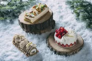 【軽井沢ホテルブレストンコート】3種類のクリスマスケーキ