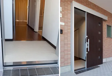 玄関引戸とバリアフリー