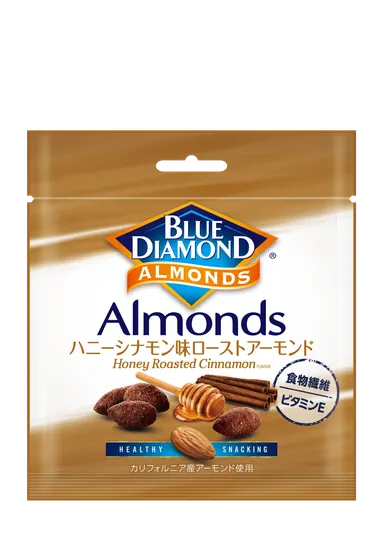 スナック・アーモンド「ハニーシナモン味ローストアーモンド」