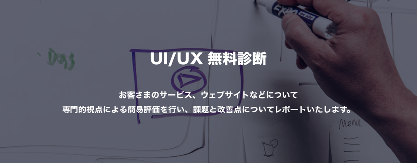 サイト・アプリ運用のお悩みを解決！
ネオス、「UI/UX無料診断サービス」の提供を開始
～新たなUX手法による業務改善セミナーも開催～