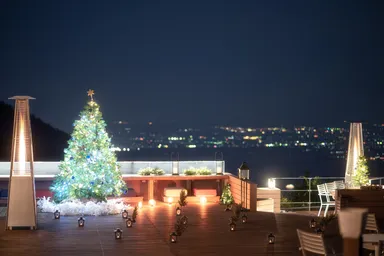 【ロテルド比叡】クリスマス_山床カフェ